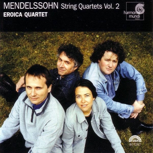 Felix Mendelssohn: String Quartet No. 3 in D major, Op.44/1 - 2. Menuetto: Un poco Allegretto