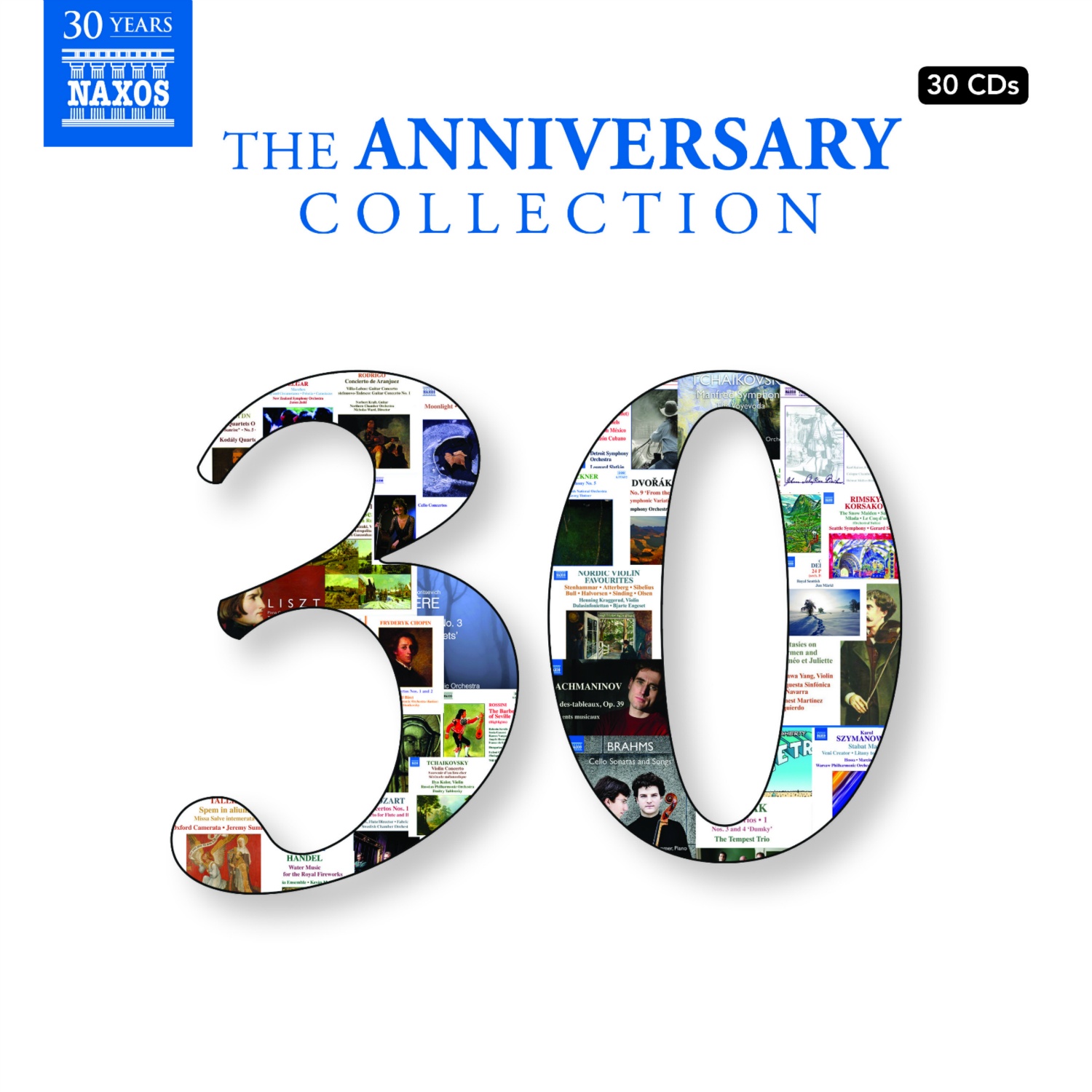 ANNIVERSARY COLLECTION (THE) - 30 CDs to Celebrate 30 Years of Naxos (30-CD Box Set)