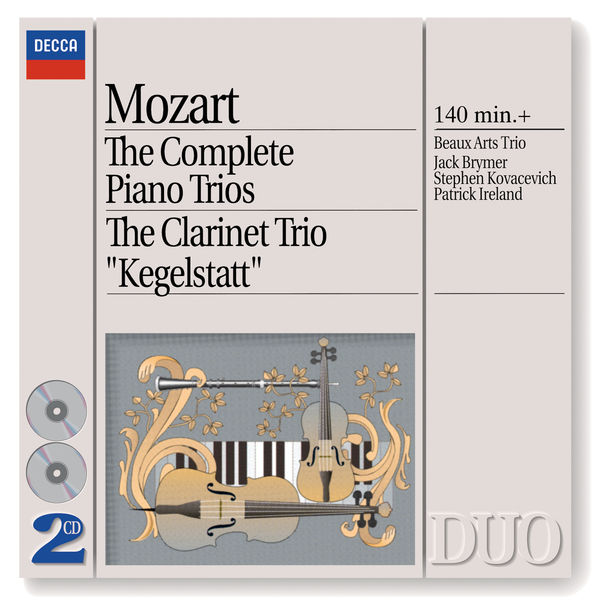 Mozart: Divertimento (Piano Trio) in B flat, K.254 - 2. Adagio