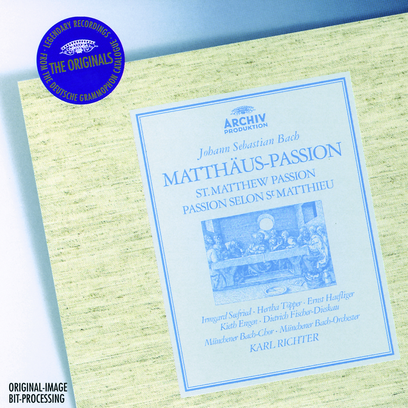J.S. Bach: St. Matthew Passion, BWV 244 / Part One - No.8 Aria: "Blute nur, du liebes Herz"