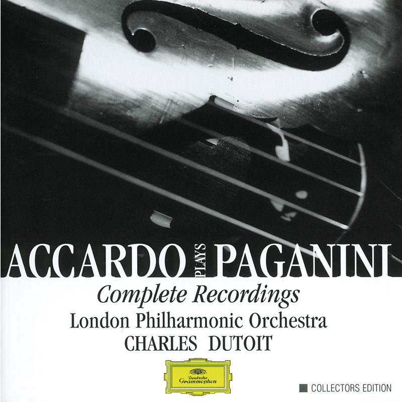 Paganini: Concerto for Violin and Orchestra in E minor, op.post , no.6) - Orch.: Federico Mompellio - 2. Adagio - Cadenza: Salvatore Accardo