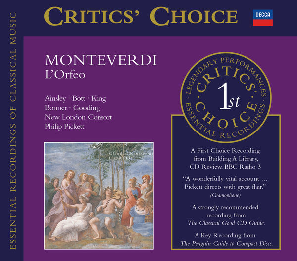 Monteverdi: L'Orfeo (2 CDs)