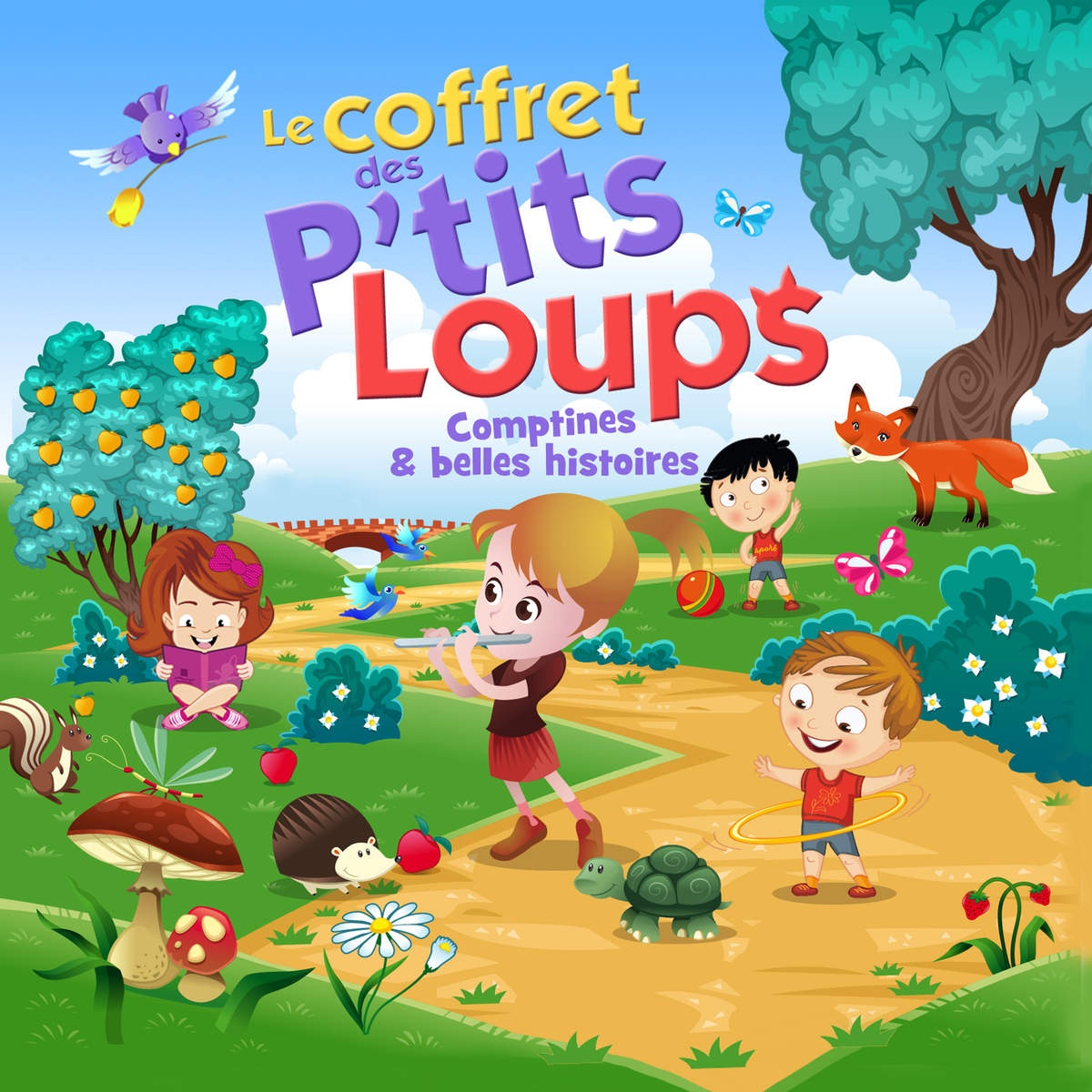 Le Coffret des P'tits Loups - Comptines & Belles Histoires