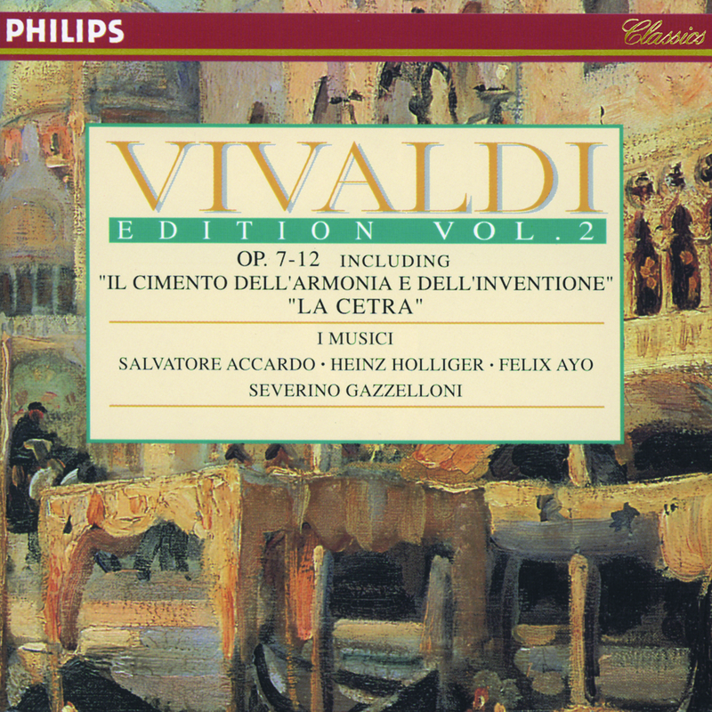 Vivaldi: Concerto for Violin and Strings in E flat, Op.8/5 , RV 253 "La tempesta di mare" - 1. (Allegro e) presto