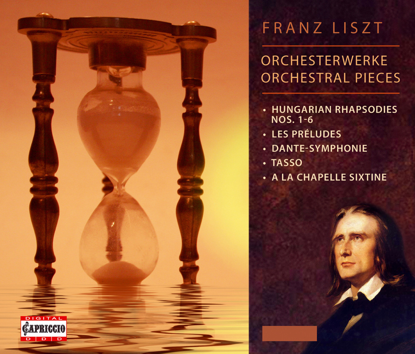 LISZT, F.: Orchestral Pieces - Hungarian Rhapsodies / Dante Symphony / Symphonic Poems (Korodi, Haenchen, Ferencsik, Nemeth)
