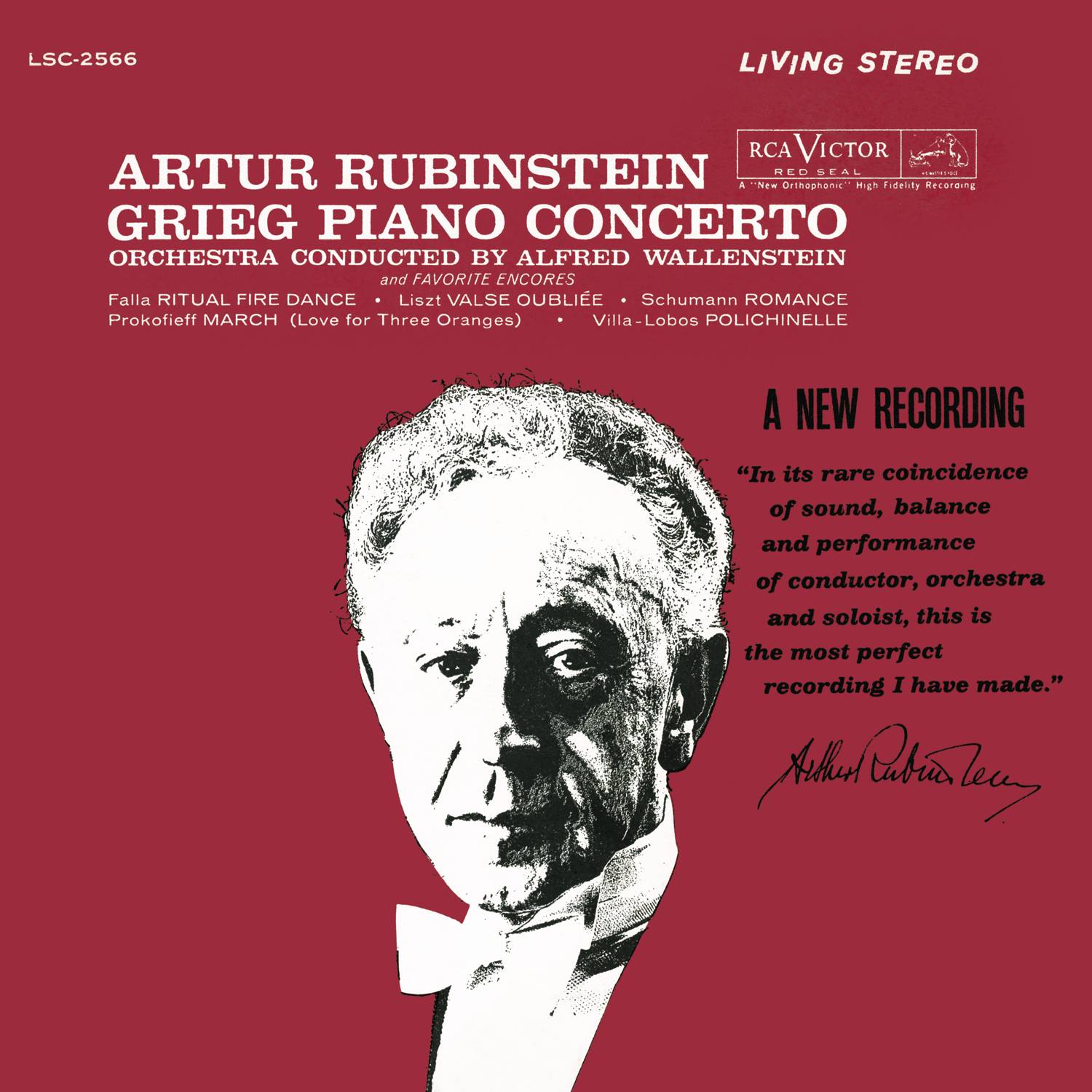Grieg: Piano Concerto in A Minor, Op. 16 - Schumann - Villa-Lobos - Liszt - Prokofiev - de Falla