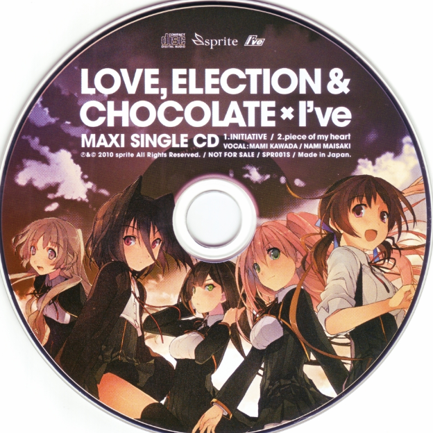 Love, Election  Chocolate  I' ve Maxi Single CD