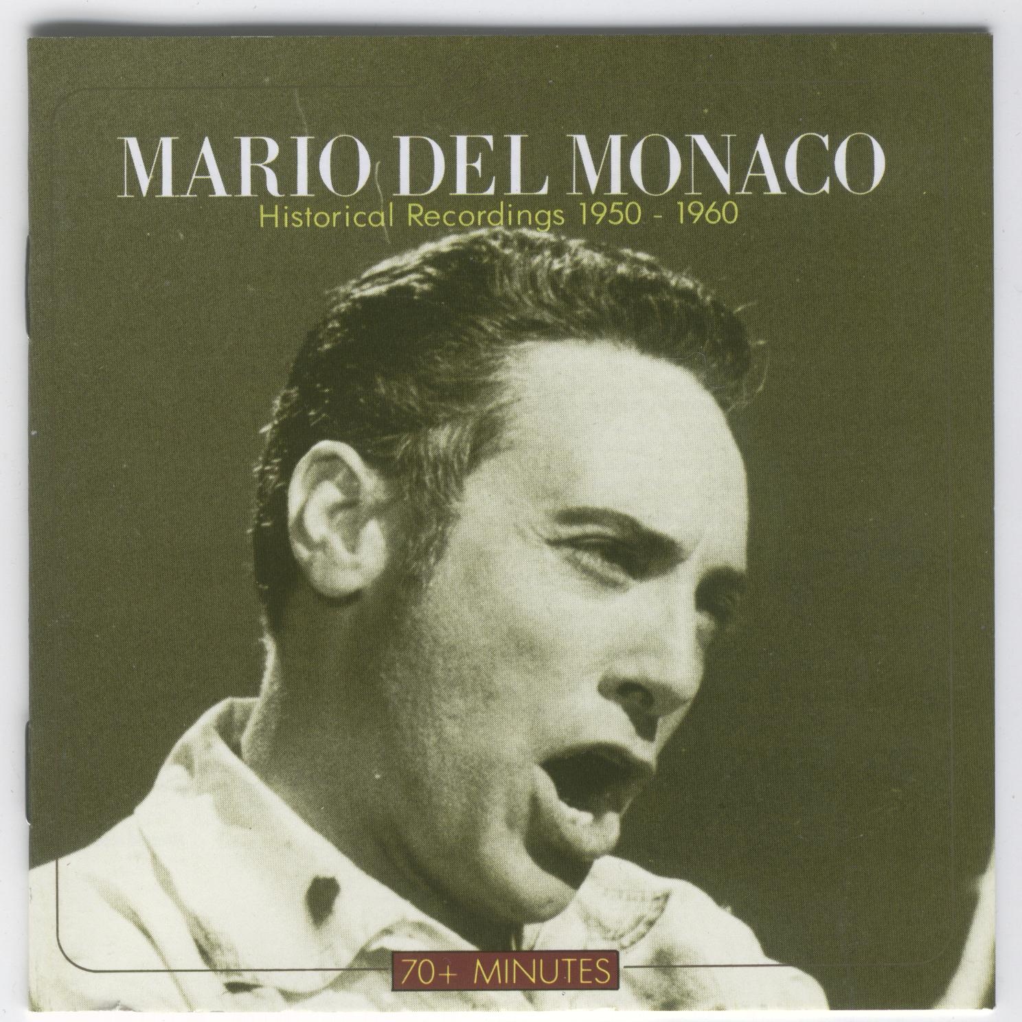 Mario del Monaco: Historical Recordings 1950-1960