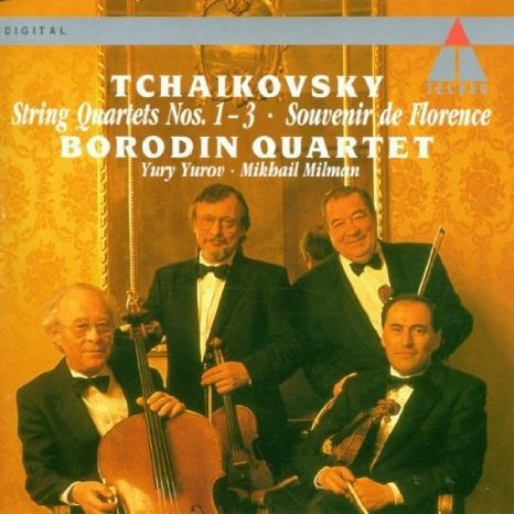 Tchaikovsky - String Quartets Nos 1-3 & Souvenir de Florence