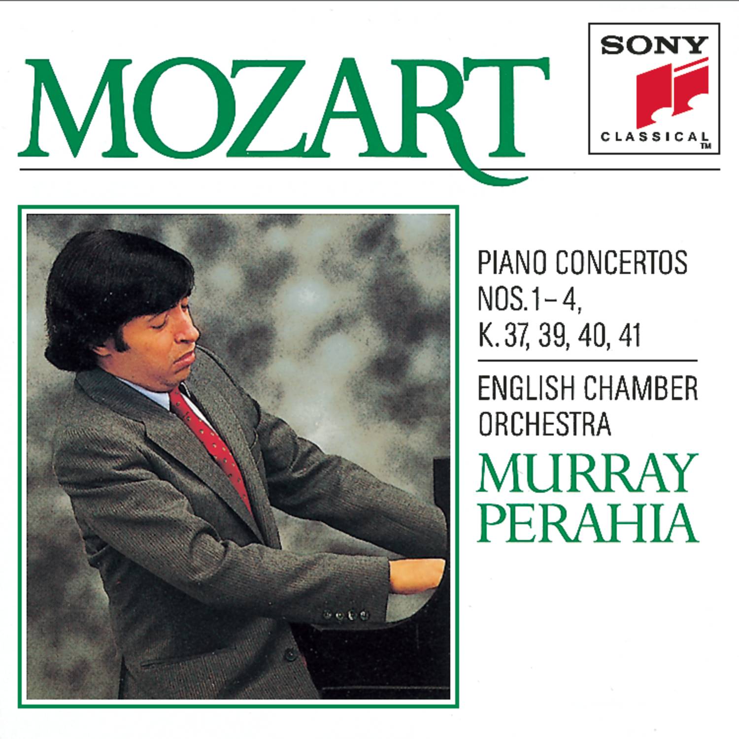 Mozart:  Concertos for Piano and Orchestra No. 1-4