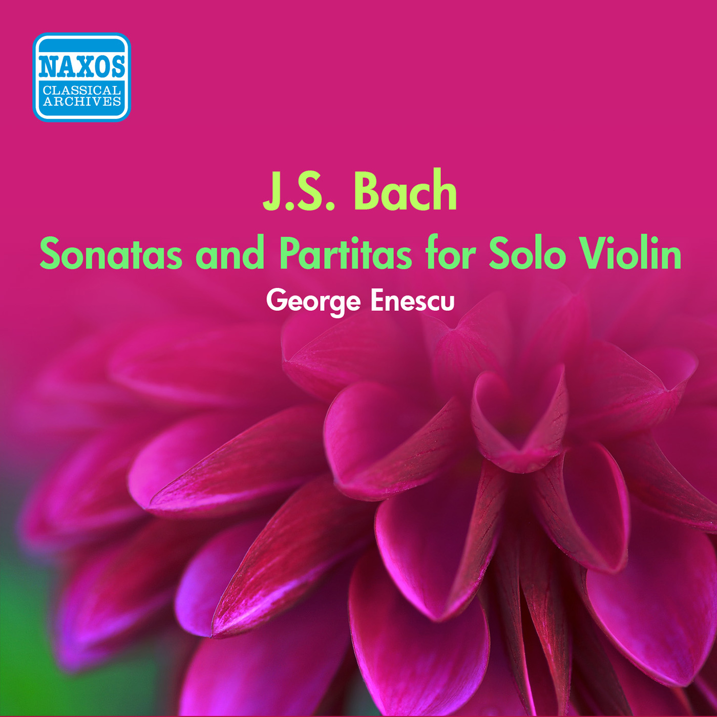 BACH, J.S.: Sonatas and Partitas for Solo Violin, BWV 1001-1006 (Enescu) (1949)