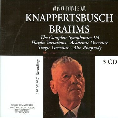 Brahms - Haydn Variations, Alto Rhapsody, Overtures