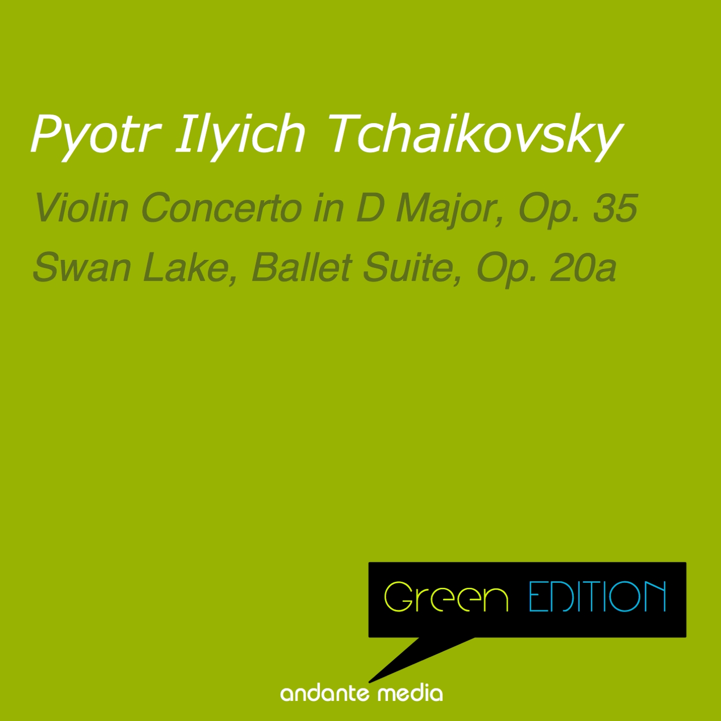 Green Edition - Tchaikovsky: Violin Concerto in D Major, Op. 35