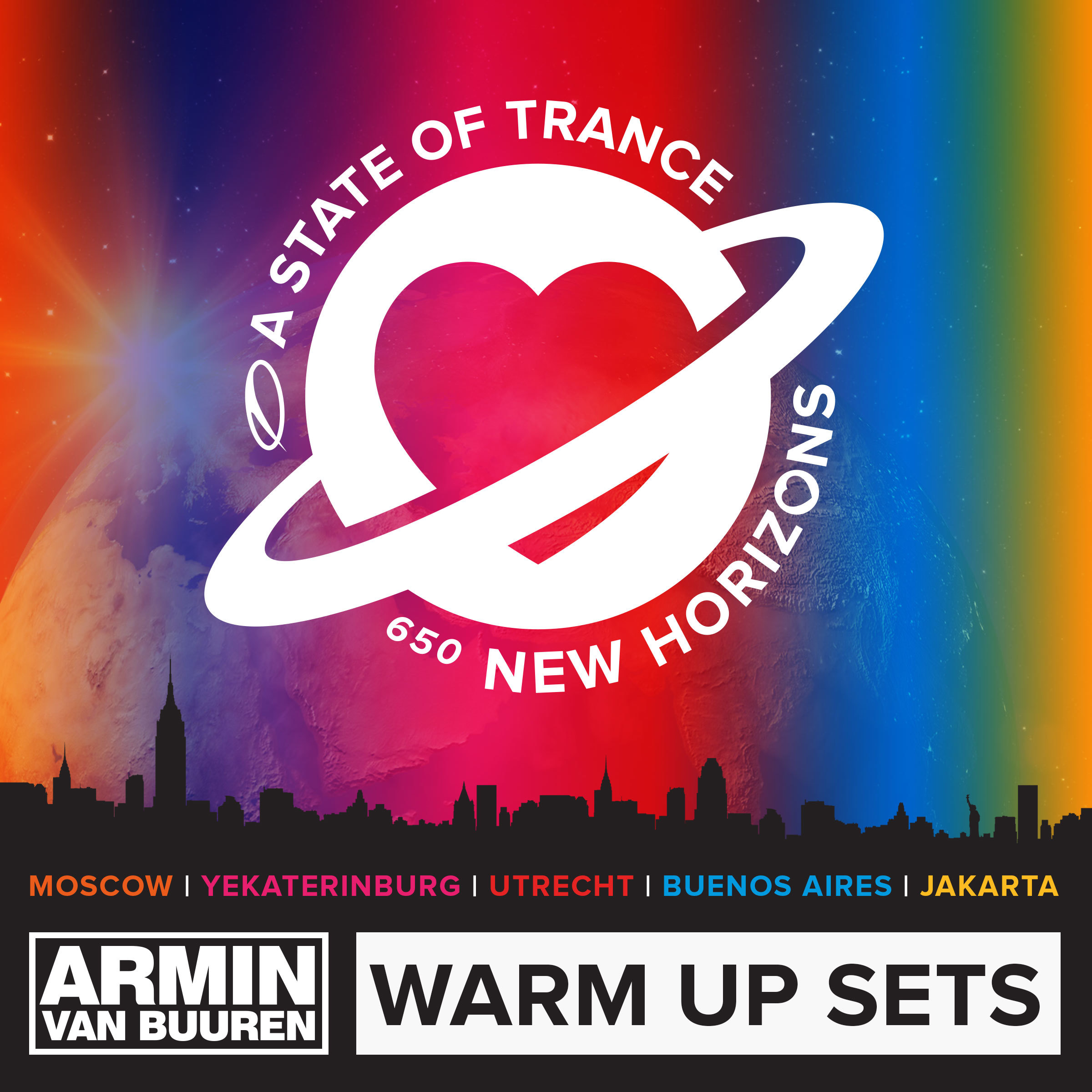 A State Of Trance 650 - Moscow (Warm Up Set) (Full Continuous DJ Mix)