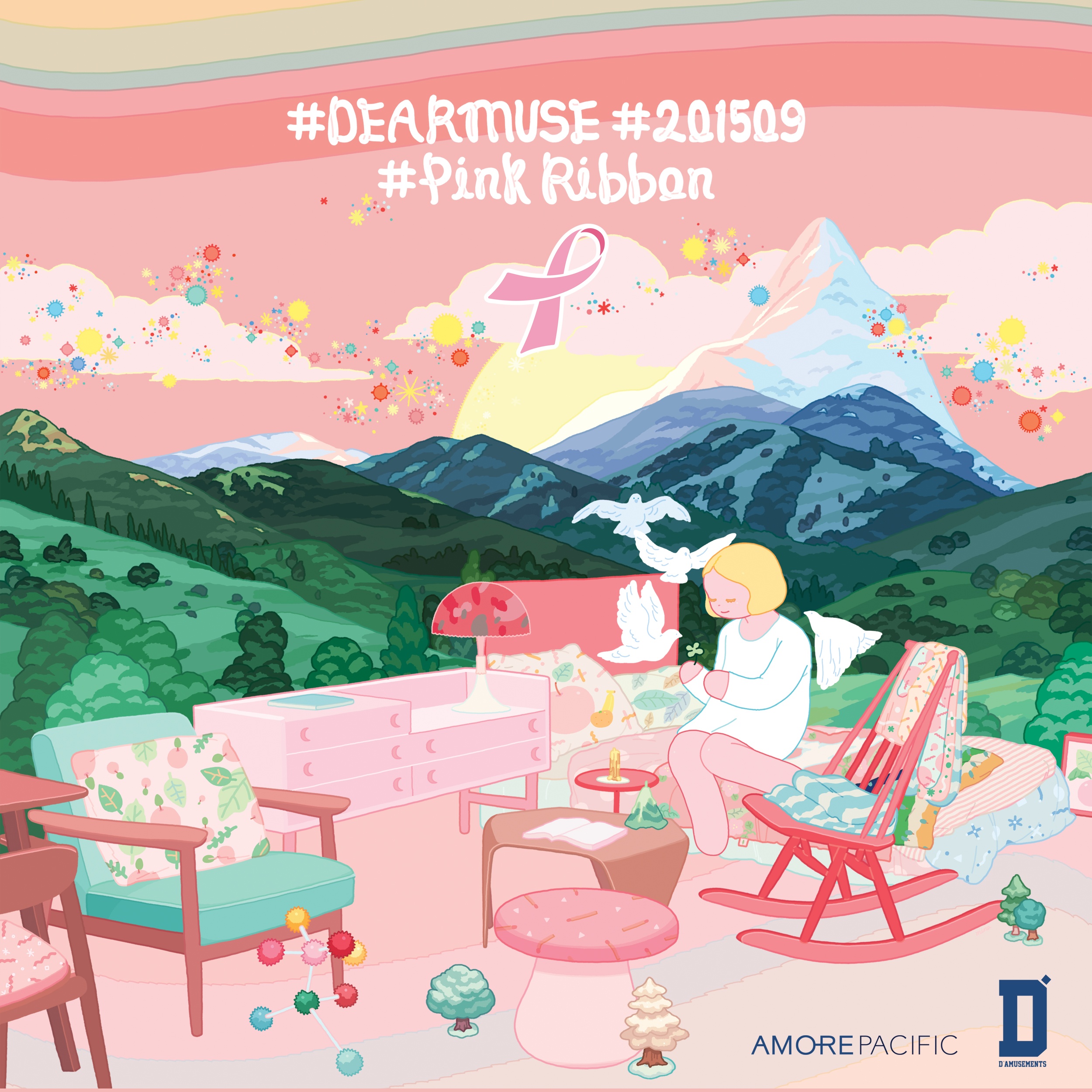 [#DearMuse #201509 #PinkRibbon]