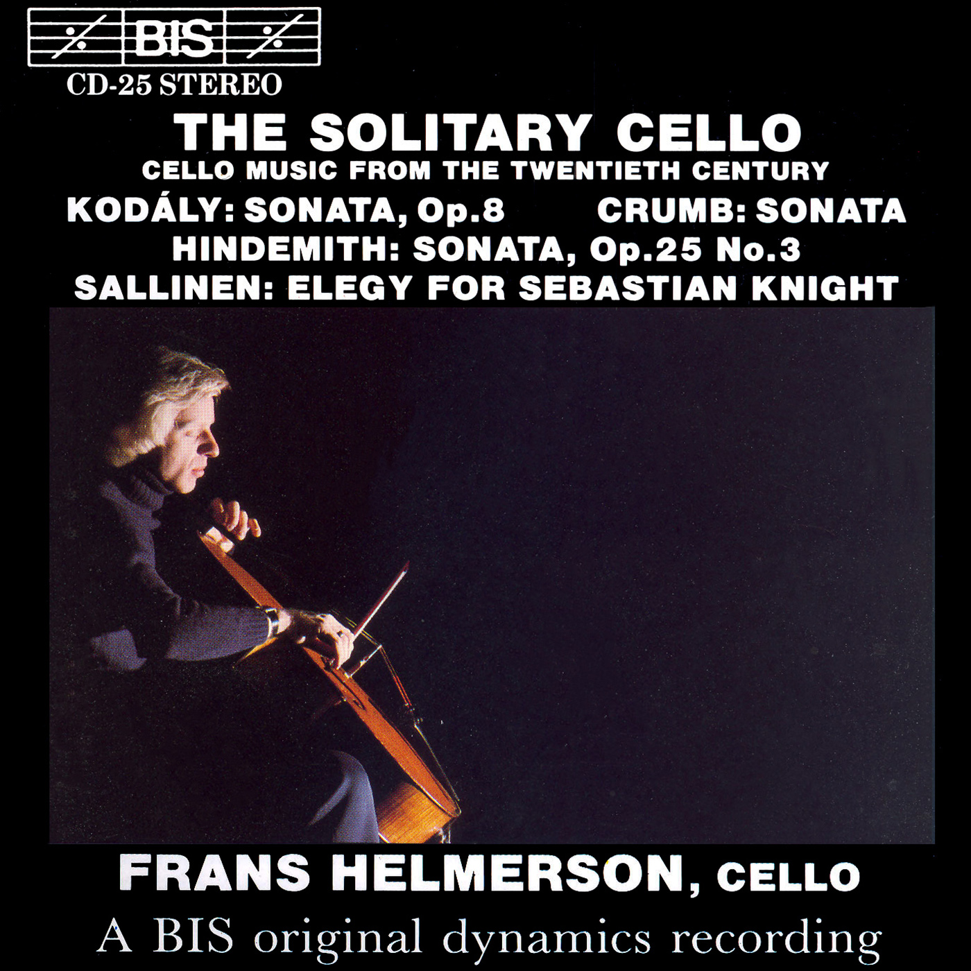 CRUMB / HINDEMITH / KODALY / SALLINEN: Works for Solo Cello