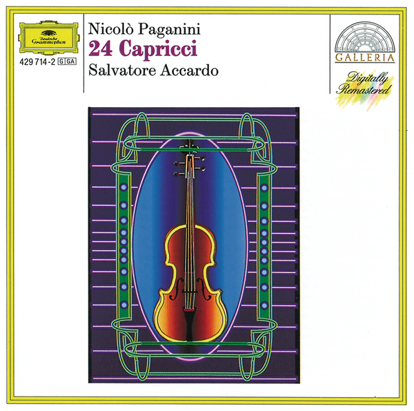 Paganini: 24 Caprices for Violin, Op.1 - No. 19 in E flat
