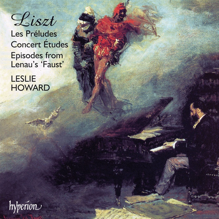 Franz Liszt: Zwei Konzertetü den S. 145  Waldesrauschen