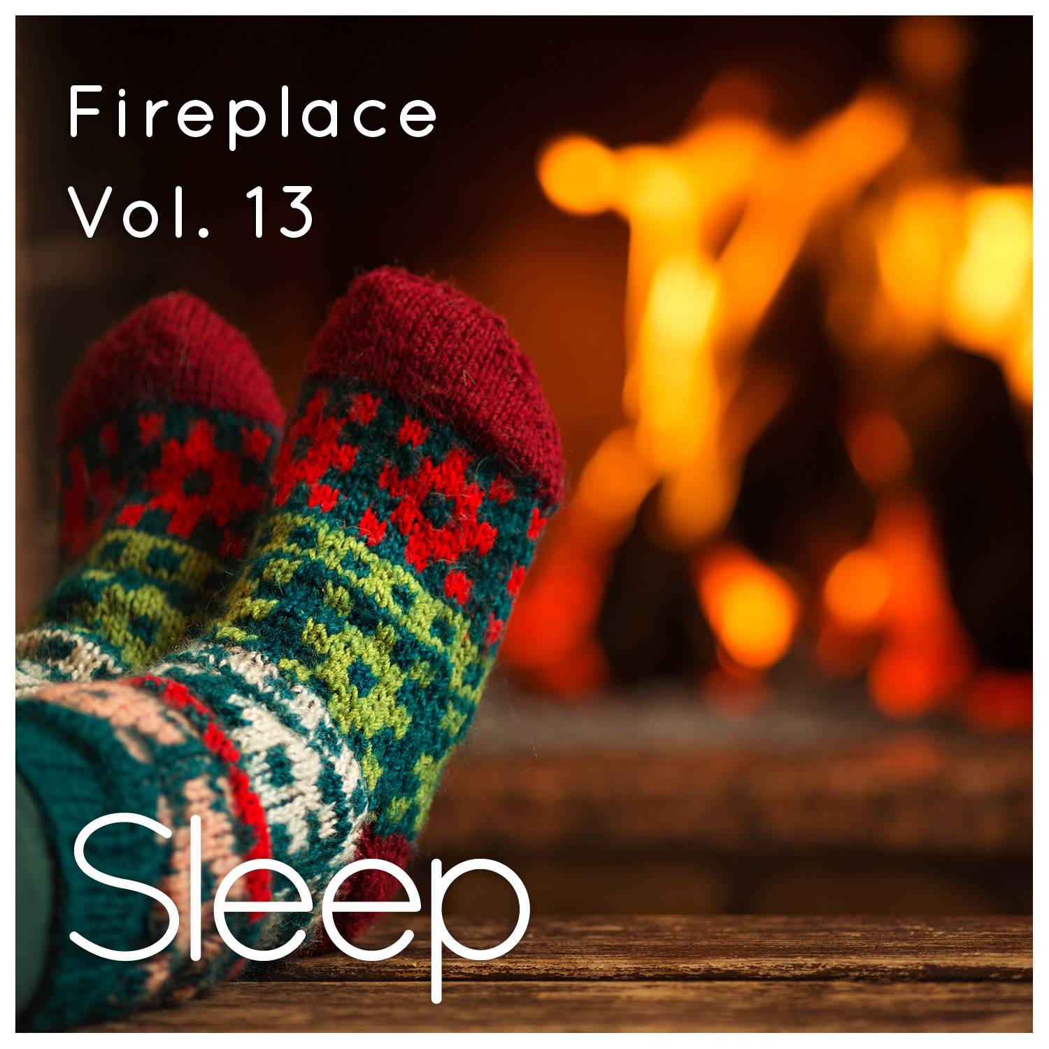 Burning Fireplace with Crackling Fire Sounds, Pt. 62