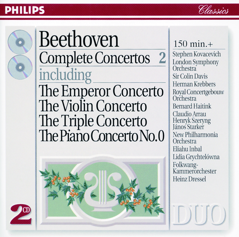 Beethoven: Concerto for Piano, Violin, and Cello in C, Op.56 - 2. Largo -