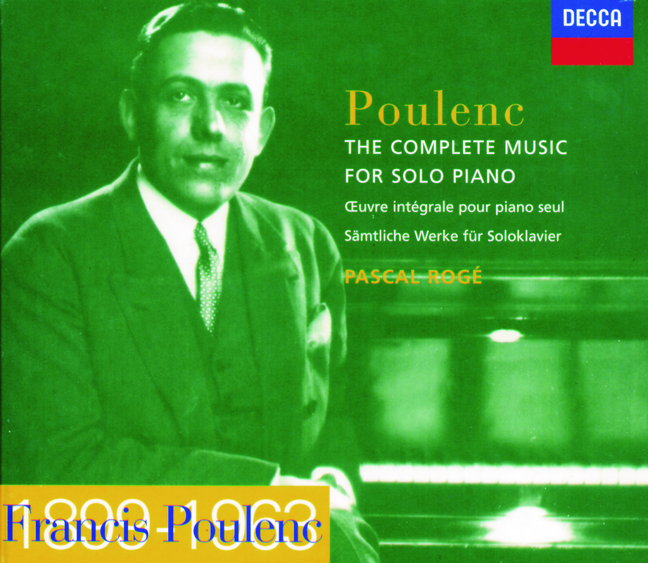Poulenc: Suite pour piano, FP 19 - 1. Presto; II. Andante; III. Vif