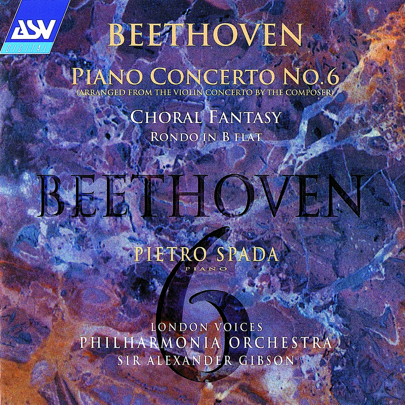 Beethoven: Concerto for Piano and Orchestra in D, Op.61a (arranged by the composer from the Violin Concerto Op.61) - 1. Allegro ma non troppo