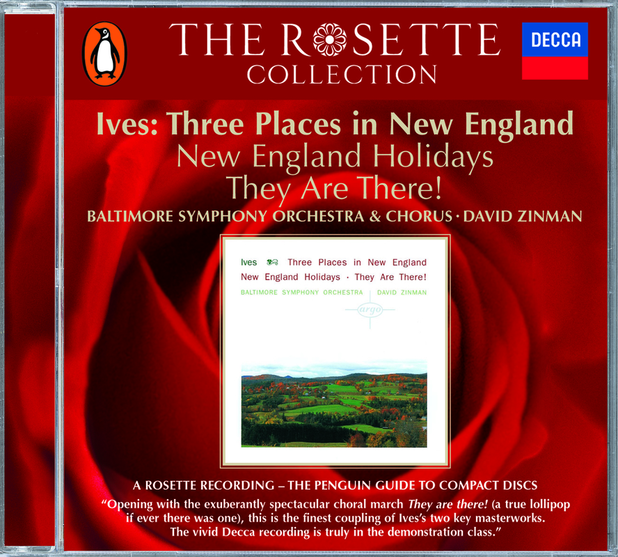 Ives: Three Places in New England; New England Holidays