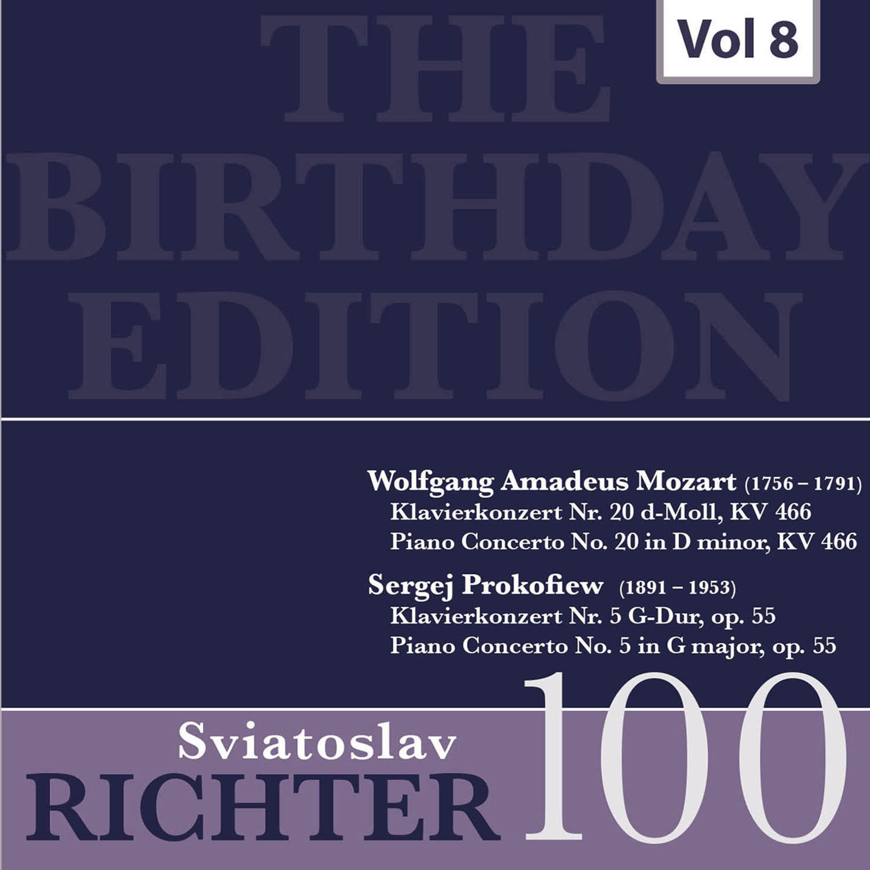 The Birthday Edition - Sviatoslav Richter, Vol. 8