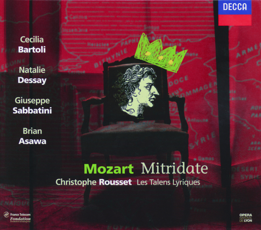 Mozart: Mitridate, re di Ponto, K. 87  Act 2  " Non piu, Regina"