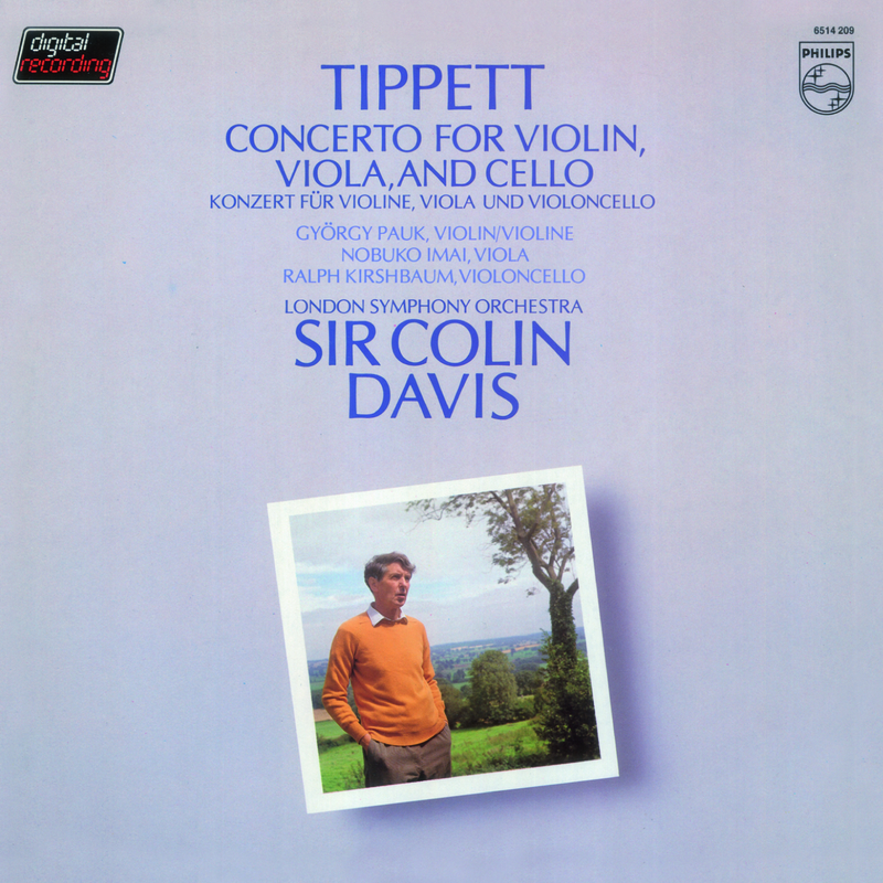 Tippett: Concerto For Violin, Viola & Cello
