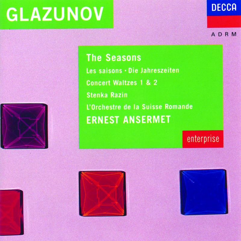 Glazunov: Concert Waltz No.1 in D, Op.47