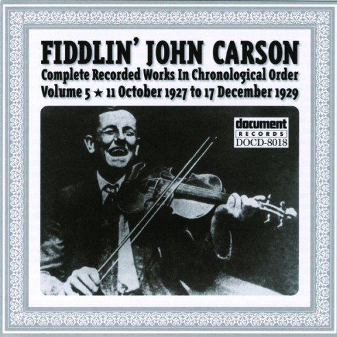 Fiddlin John Carson Vol. 5 (1927-1929)