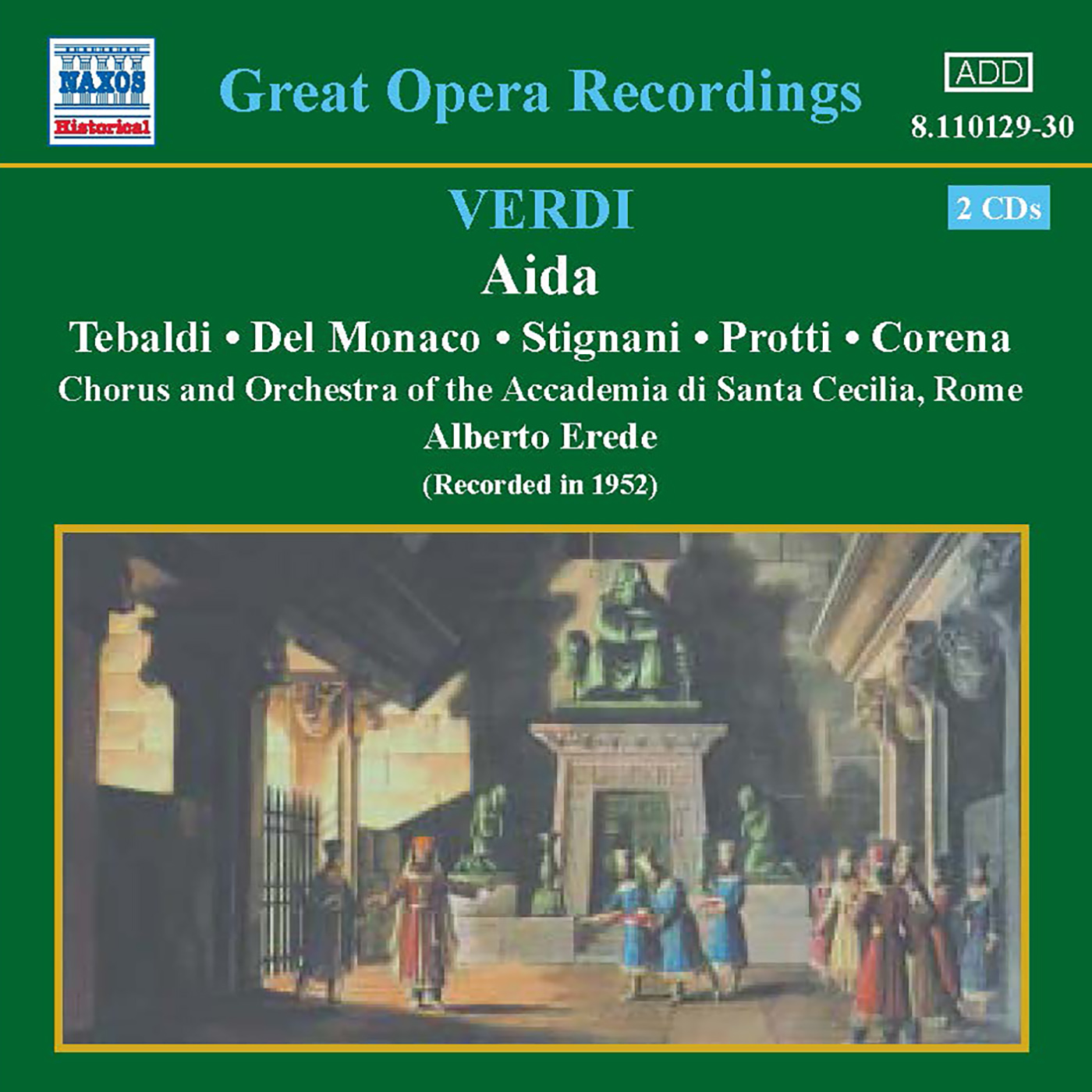 VERDI: Aida (Tebaldi, del Monaco) (1952)