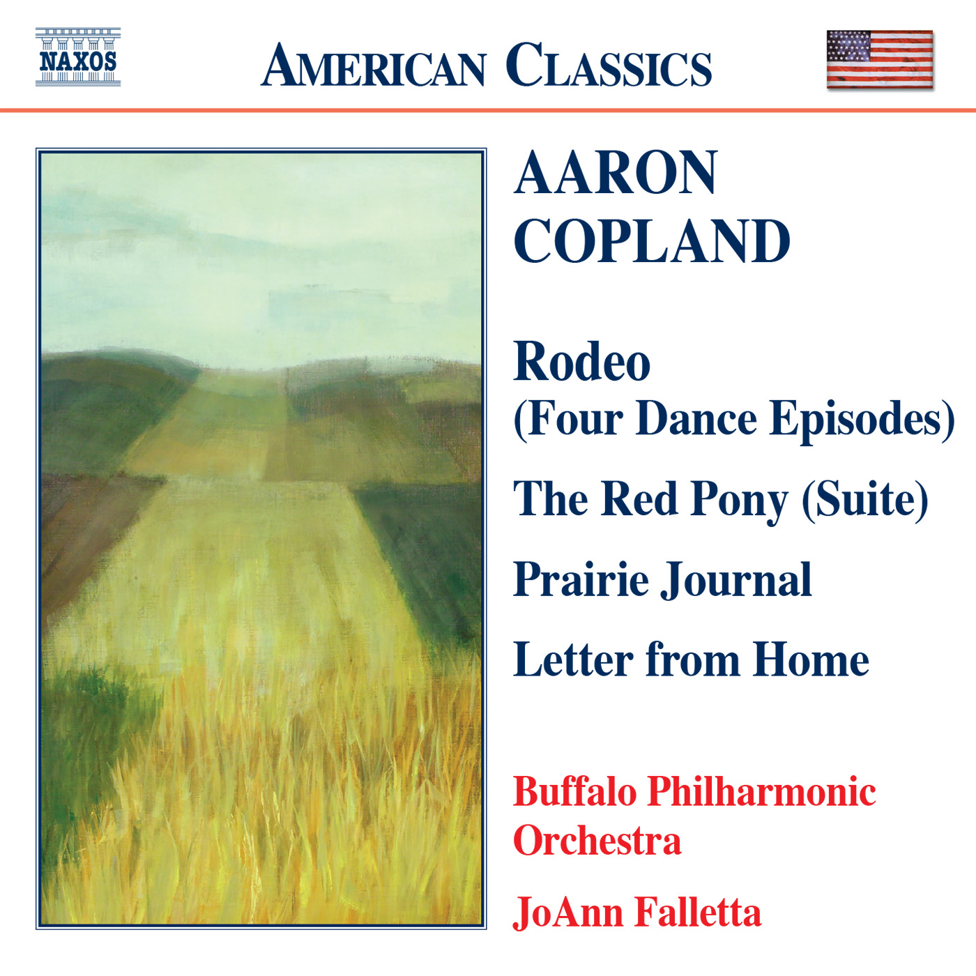 COPLAND: Prairie Journal / The Red Pony Suite / Letter from Home