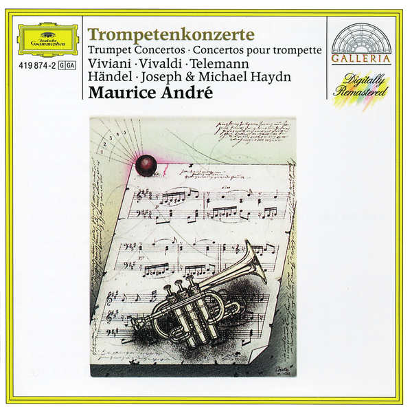 Telemann: Concerto-Sonata in D major for Trumpet, Strings and Harpsichord - 2. Largo