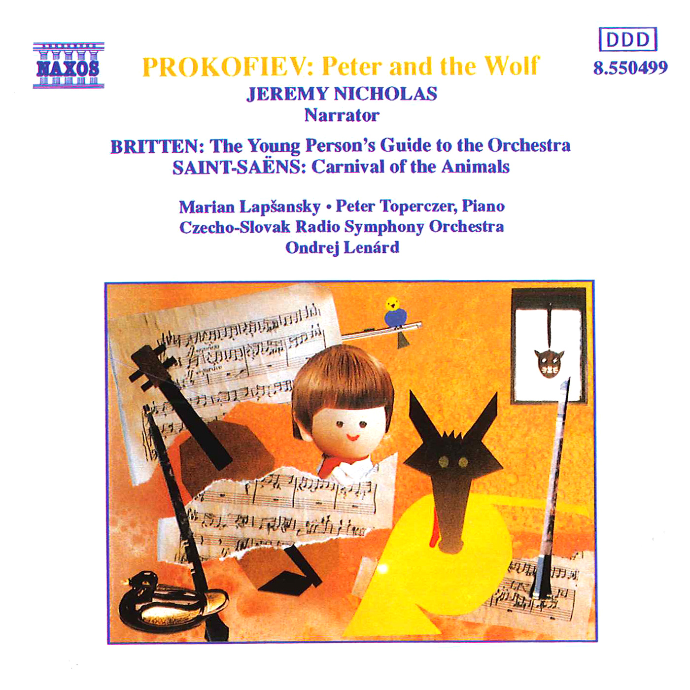 PROKOFIEV: Peter and the Wolf / SAINT-SAENS: Carnival of the Animals