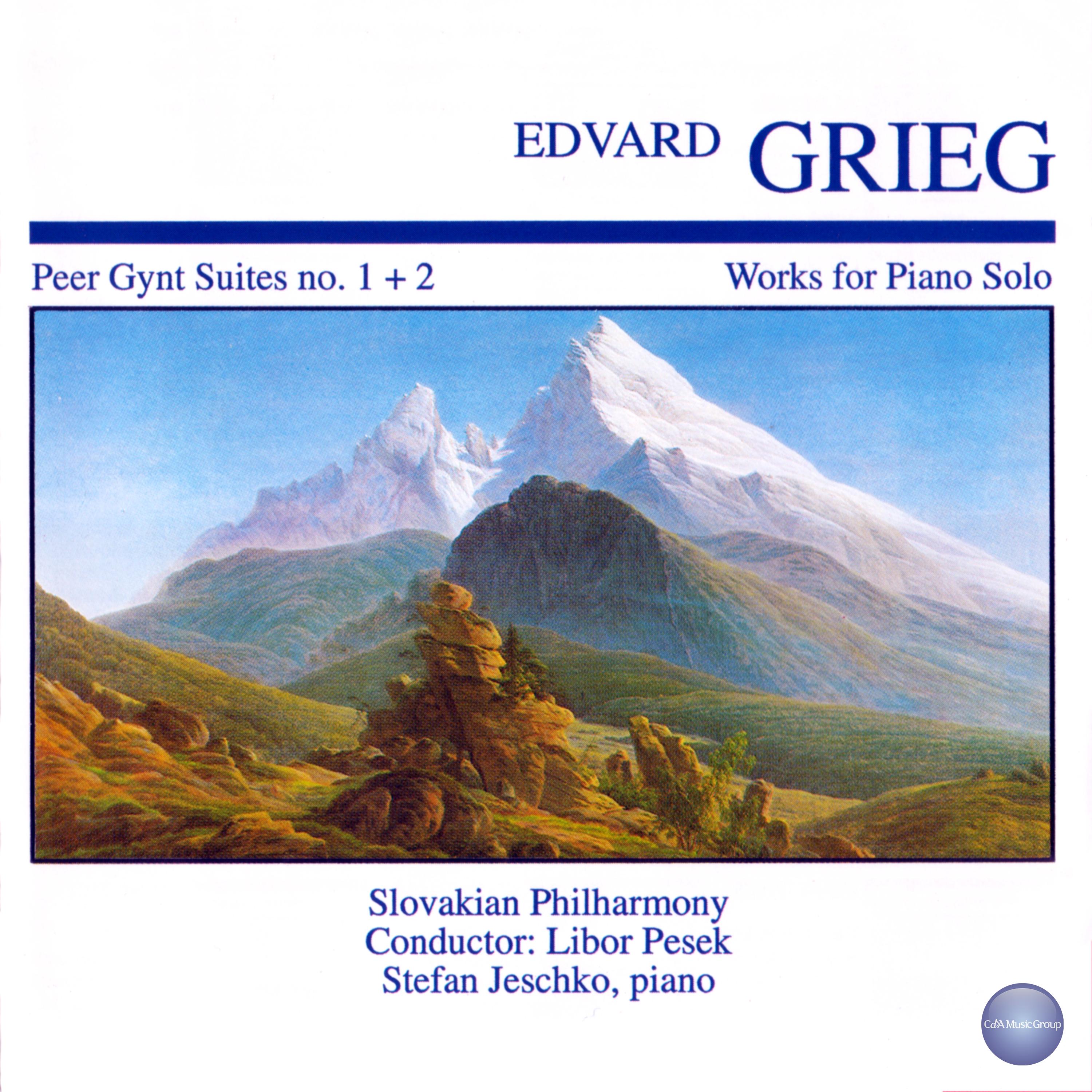 Grieg: Peer Gynt Suite No. 1, Op. 46 and Suite No. 2, Op. 55 - Works for Piano Solo