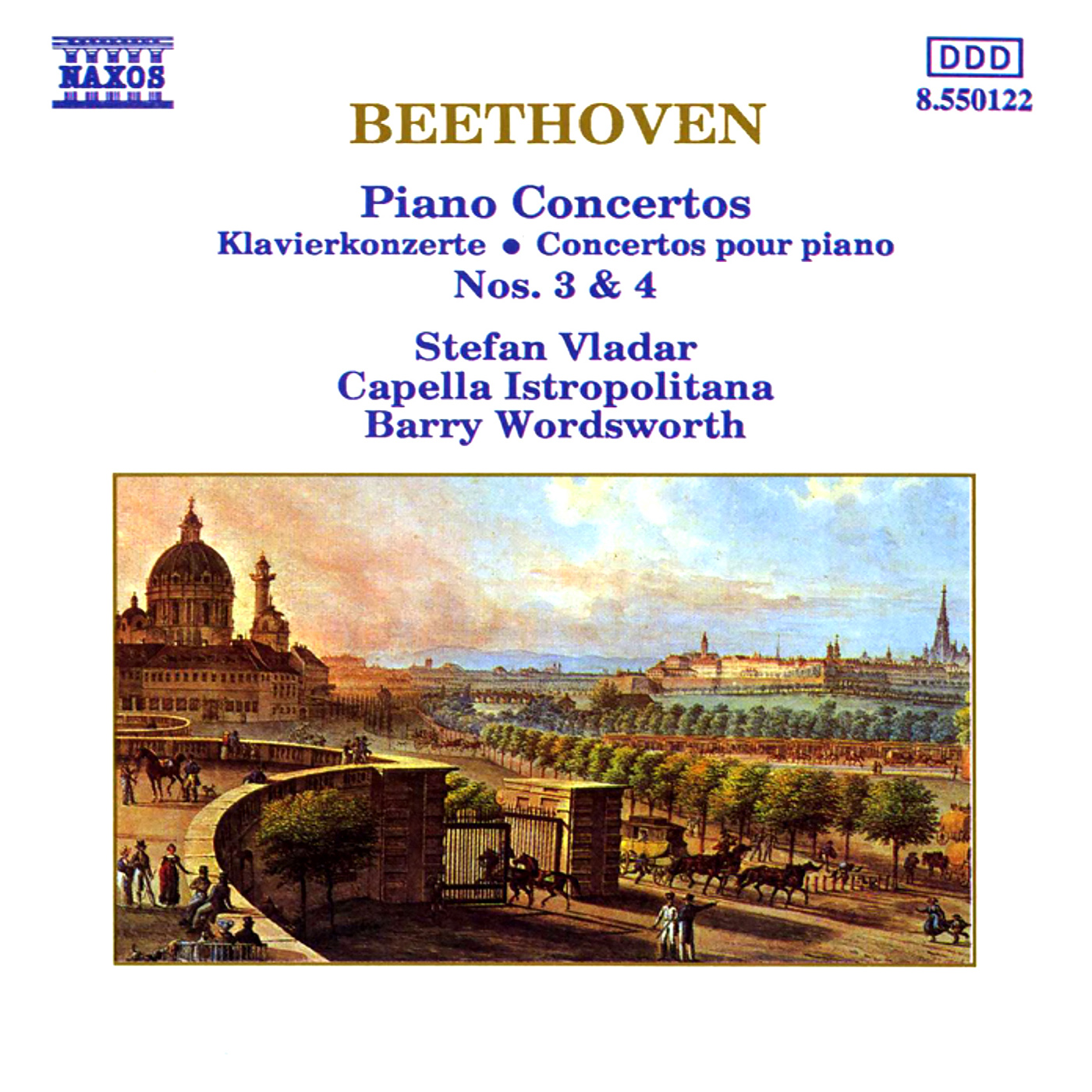 BEETHOVEN, L. van: Piano Concertos Nos. 3 and 4 (Vladar, Capella Istropolitana, Wordsworth)