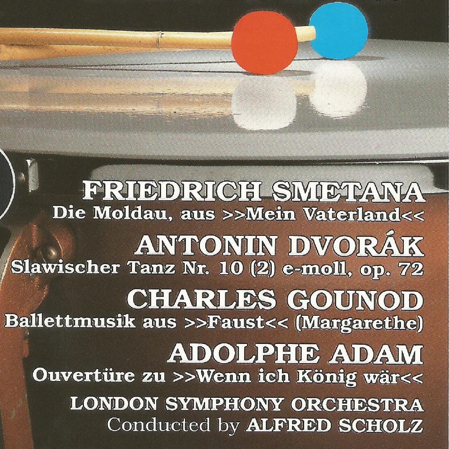 Friedrich Smetana, Antonin Dvora k, Charles Gounod, Adolphe Adam