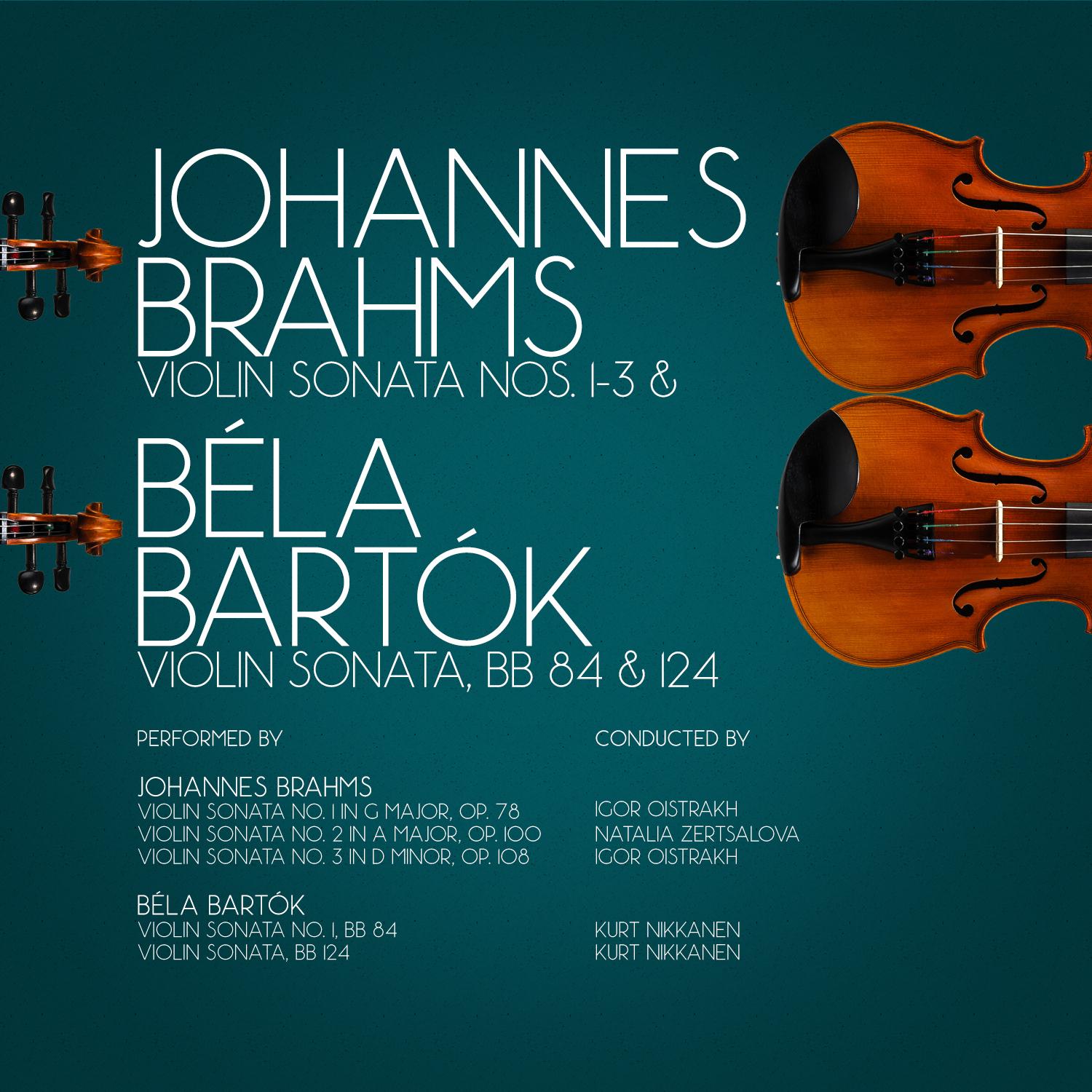Johannes Brahms: Violin Sonata Nos. 13  Be la Barto k Violin Sonata, Bb 84  124