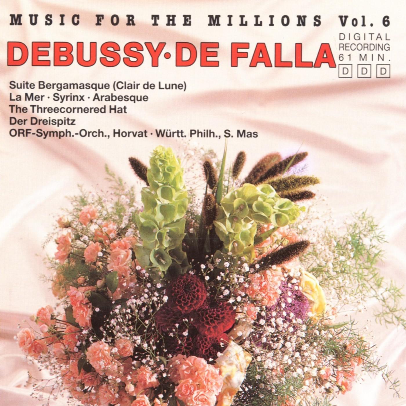 Music For The Millions Vol. 6 - Debussy / De Falla