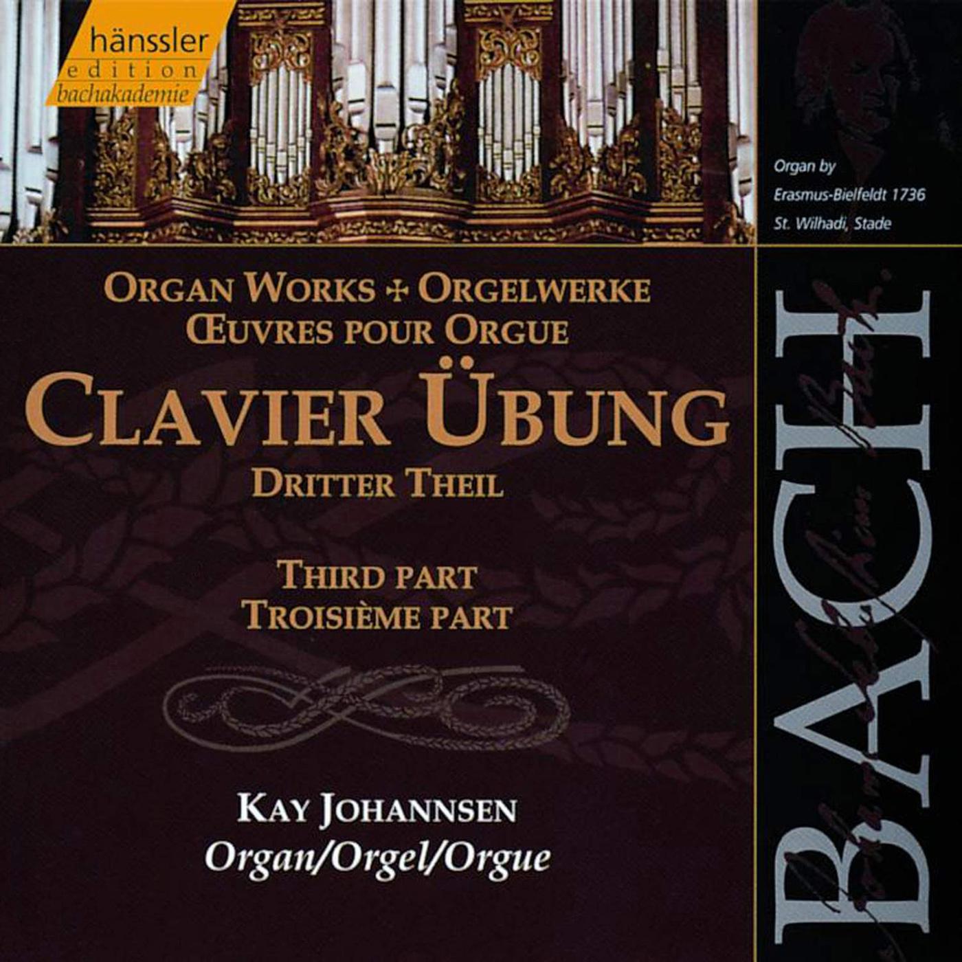 BACH, J. S.: Clavierü bung, Part III Johannsen