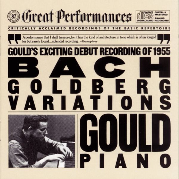 Bach:  Goldberg Variations, BWV 988 (1955 mono recording)