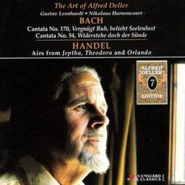 The Art of Alfred Deller: Bach Cantatas & Handel Arias