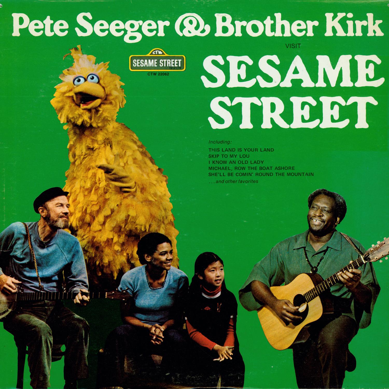 Sesame Street: Pete Seeger and Brother Kirk Visit Sesame Street