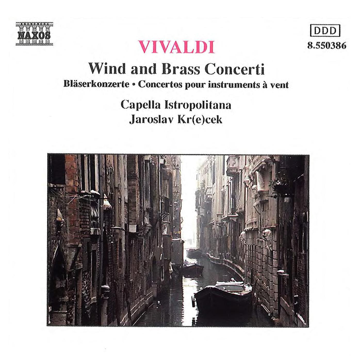 VIVALDI: Wind and Brass Concertos