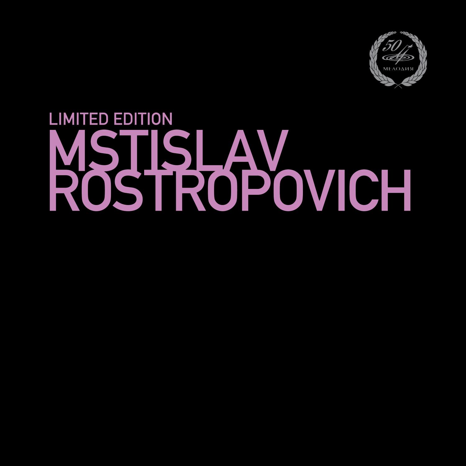 Mstislav Rostropovich: Dvoa k Live