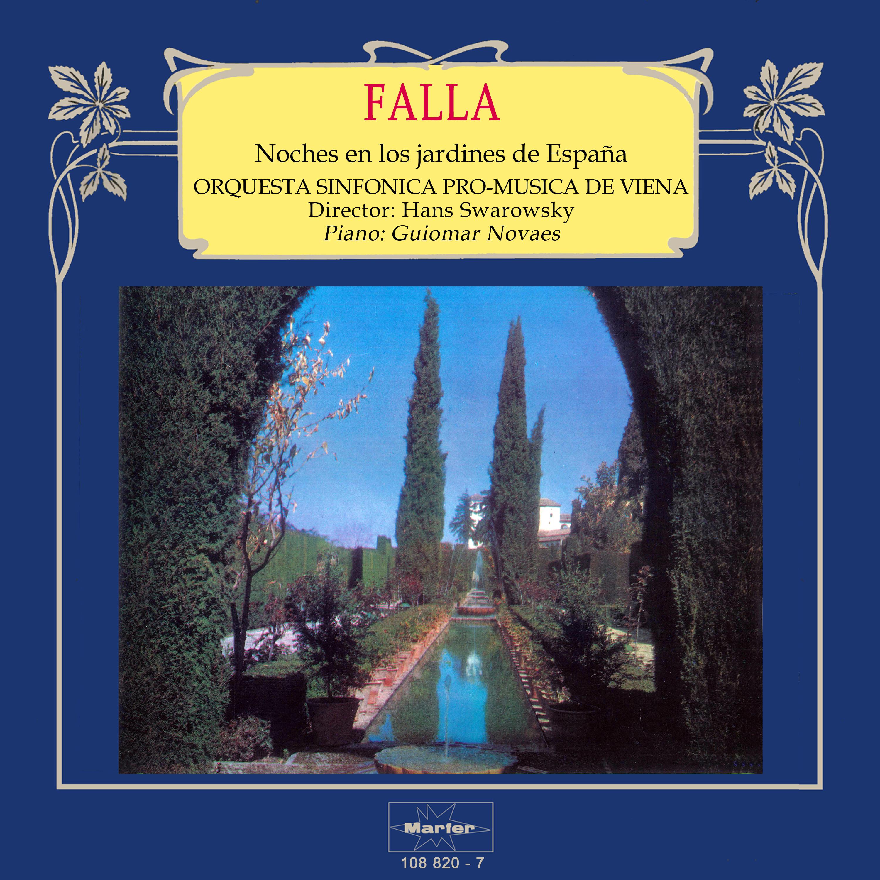 Noches en los jardines de Espa a para piano y orquesta, G. 49: No. 2, Danza lejana