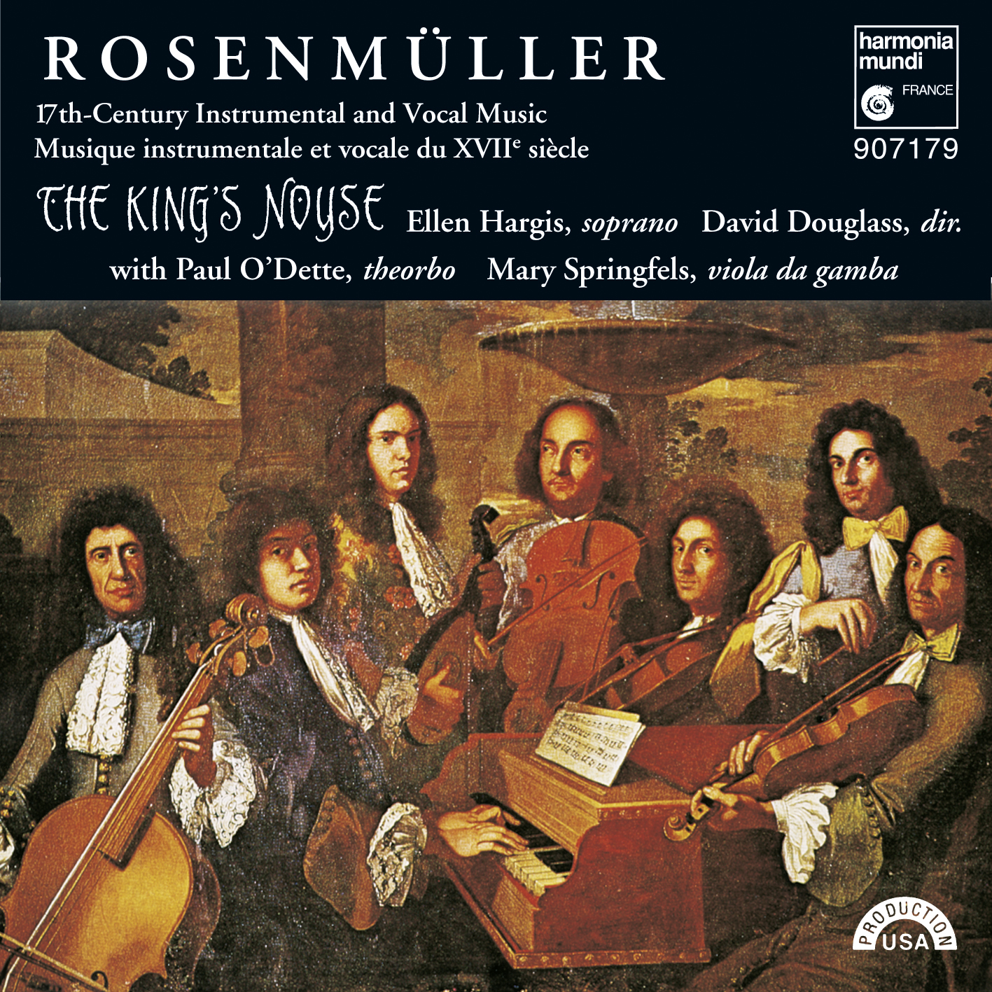 Rosenmü ller: 17th Century Instrumental and Vocal Music