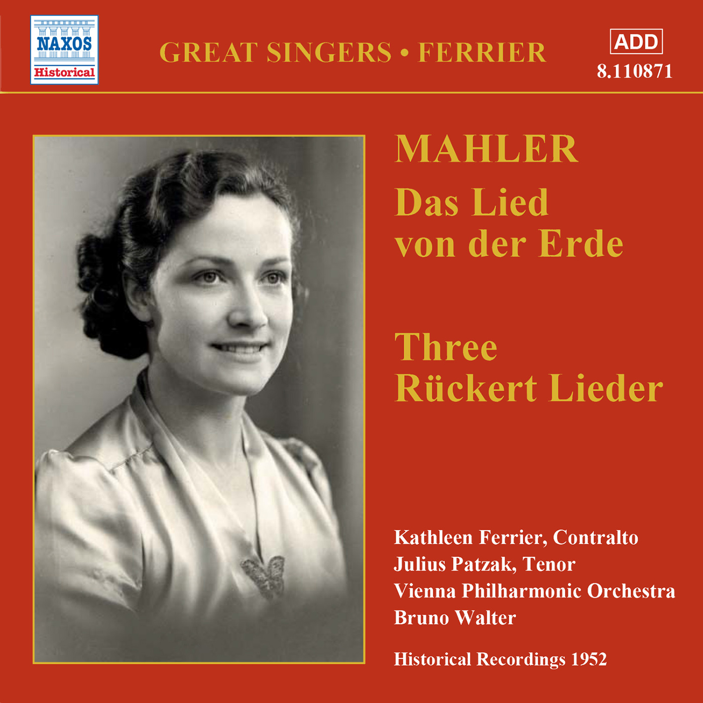 Rü ckertLieder version for voice and orchestra: No. 6. Um Mitternacht